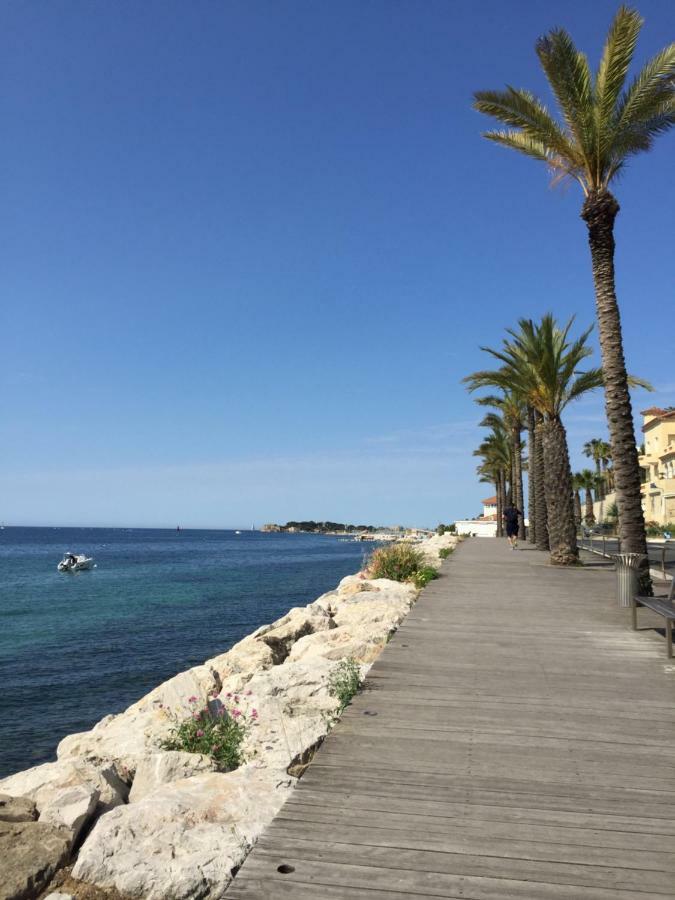 Studio de prestige dans résidence face à la mer Bandol Esterno foto